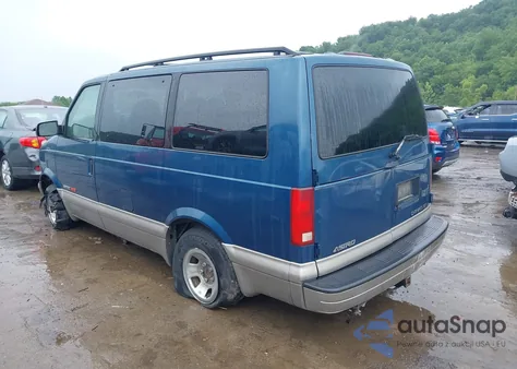 2001 Chevrolet Astro Ls z USA, uszkodzony, nr VIN 1GNEL19WX1B117544